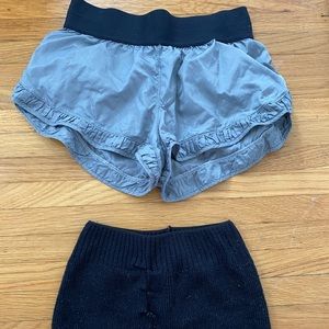 Ballet warmup shorts